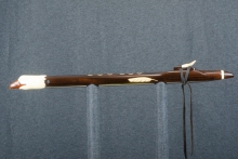 African Blackwood  Native American Flute, Minor, Mid F#-4, #D1AAA (13)
